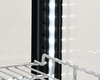 WITRYNA CHŁODNICZA 78L 43X39X98 CZARNA YATO