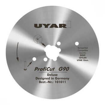 Ostrze gładkie 90mm, oryginalne, UYAR ProfiCut G90 Deluxe (2 gen.)