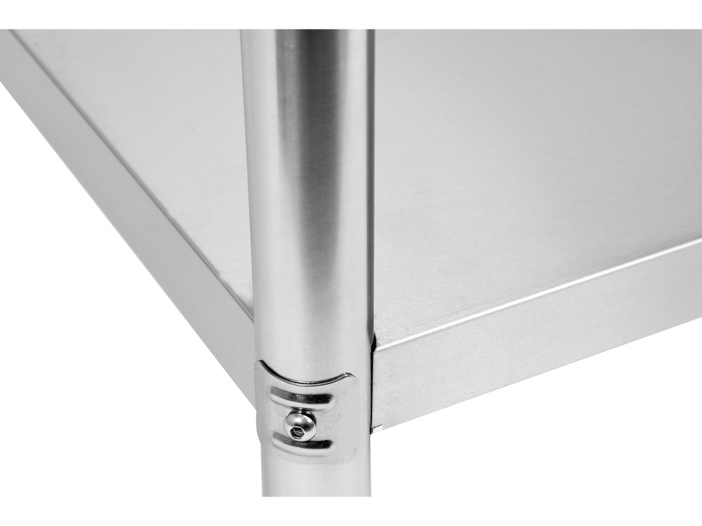 SKŁADANY STÓŁ PRZYŚCIENNY Z PÓŁKĄ 1600X600XH850+100MM YATO