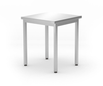 Stół centralny - skręcany głębokość 600 mm HENDI Budget Line 600x600x(H)850mm