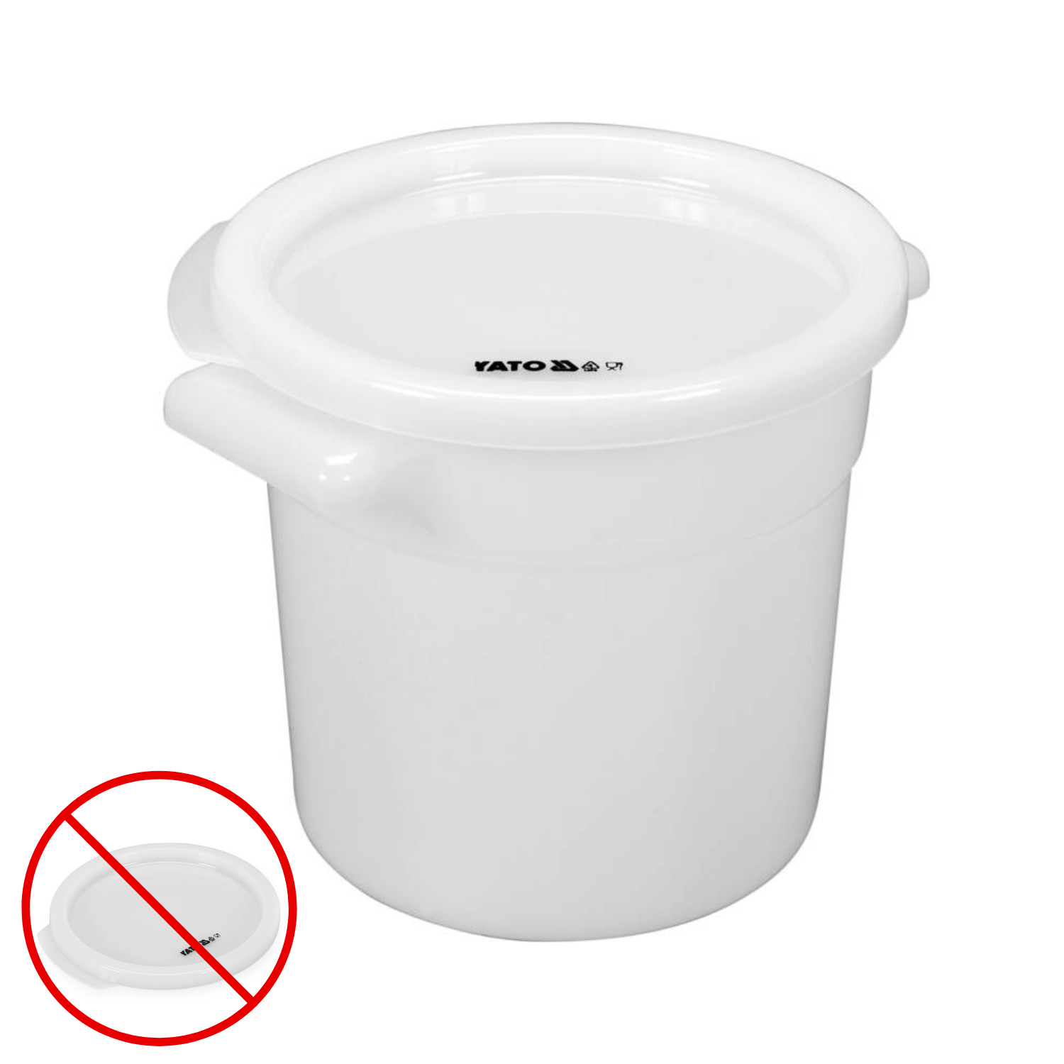 POJEMNIK DO ŻYWNOŚCI OKRĄGŁY PP 1L YATO