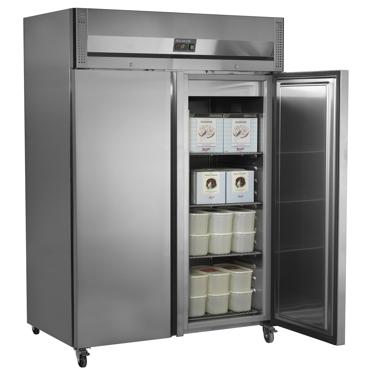 Zamrażarka szafowa GN2/1 RF1420X1 | TEFCOLD