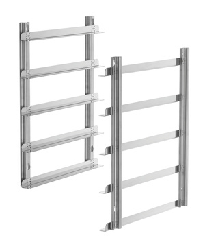 Prowadnice do blachu i rusztów do pieców 6040 SST2-7110 Bartscher