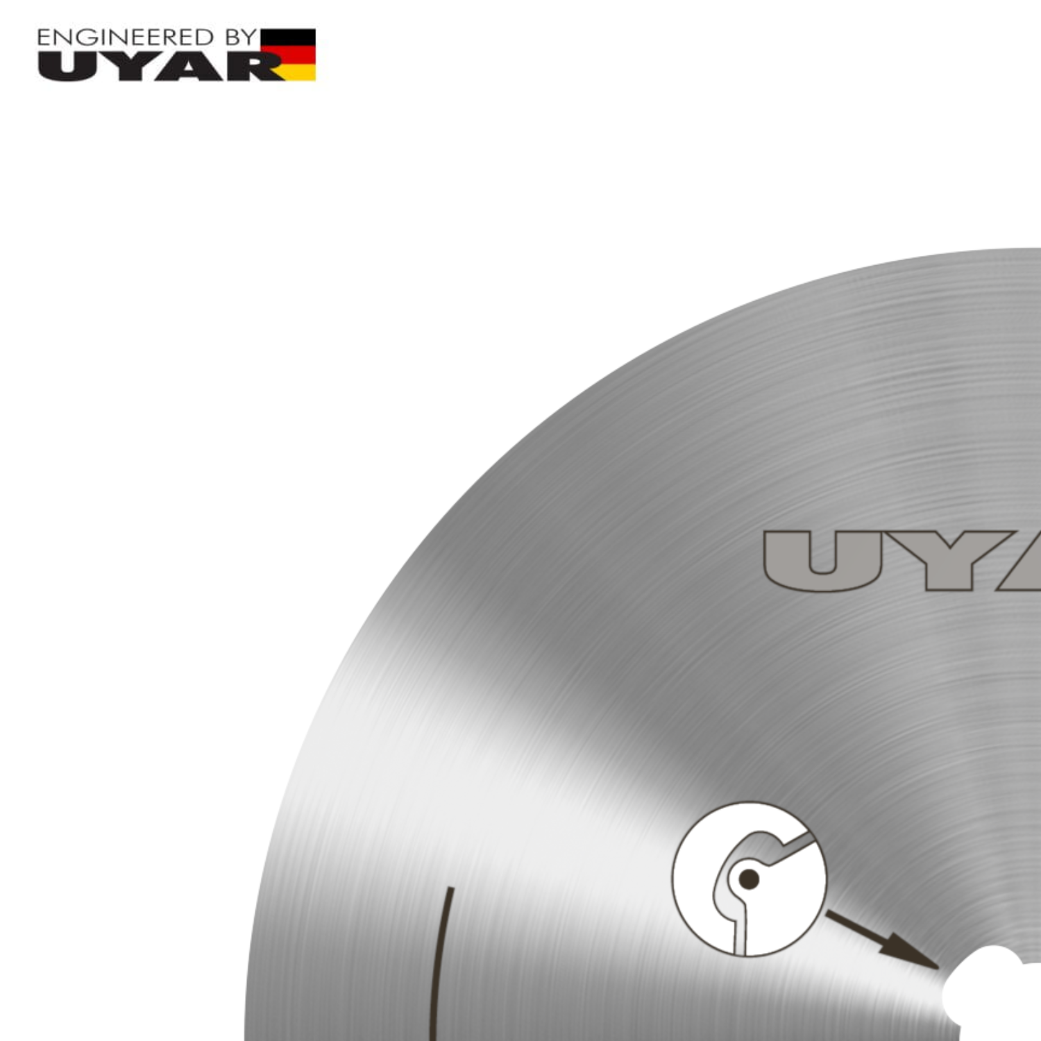 Ostrze gładkie 100mm, oryginalne, UYAR UltraCut G100 LongLife (2 gen.)