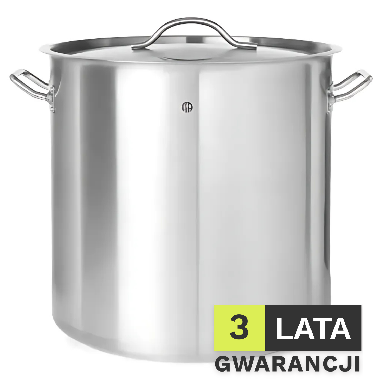 Garnek wysoki z pokrywką HENDI Budget Line 36L 360x(H)360mm