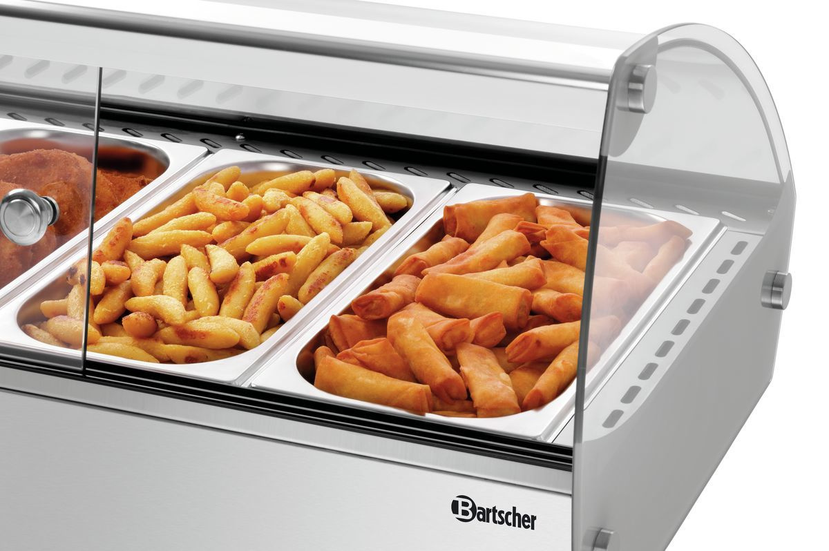 Witryna grzewcza nadstawna R6 6 x 1/3 GN Bartscher