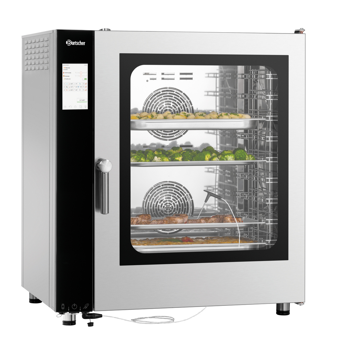 Piec konwekcyjno-parowy Silversteam2 10110D Bartscher