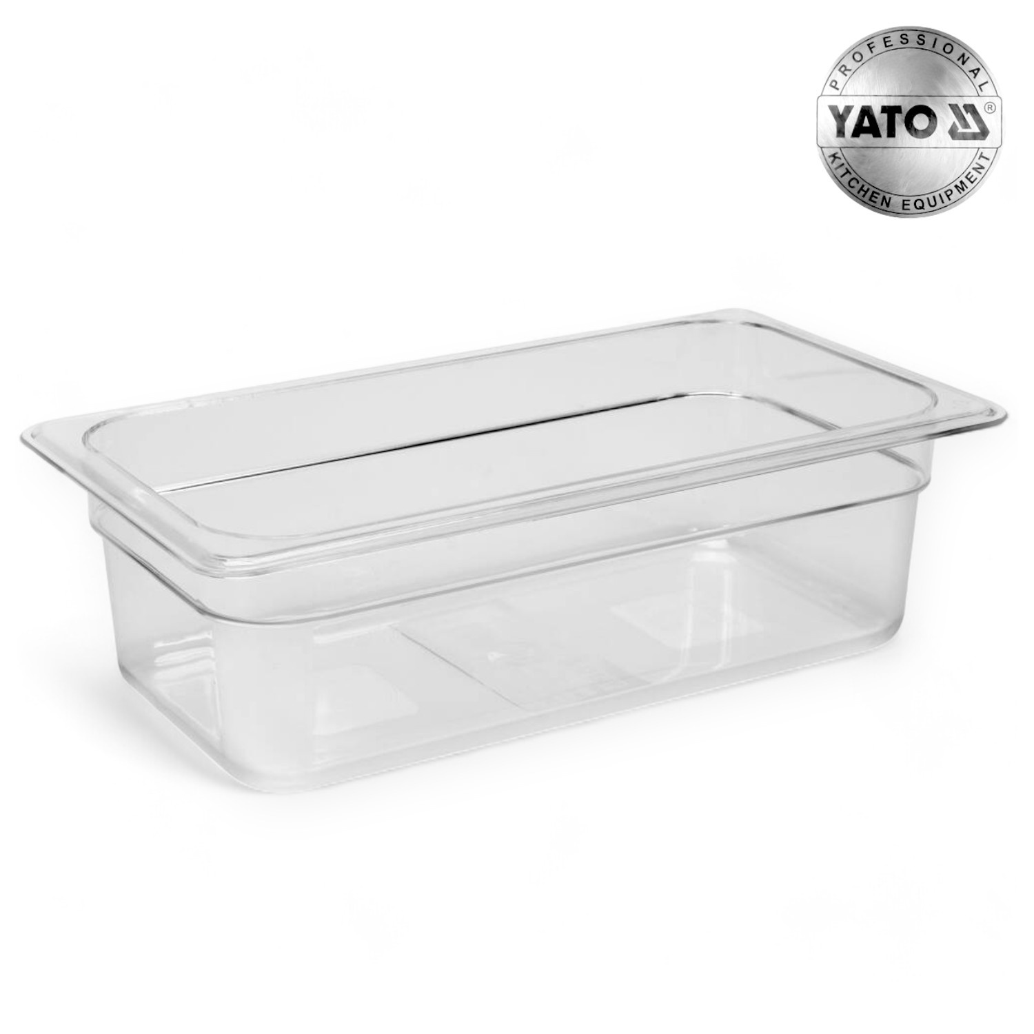 POJEMNIK GASTRONOMICZNY GN 1/3 100MM 3,6L PC YATO