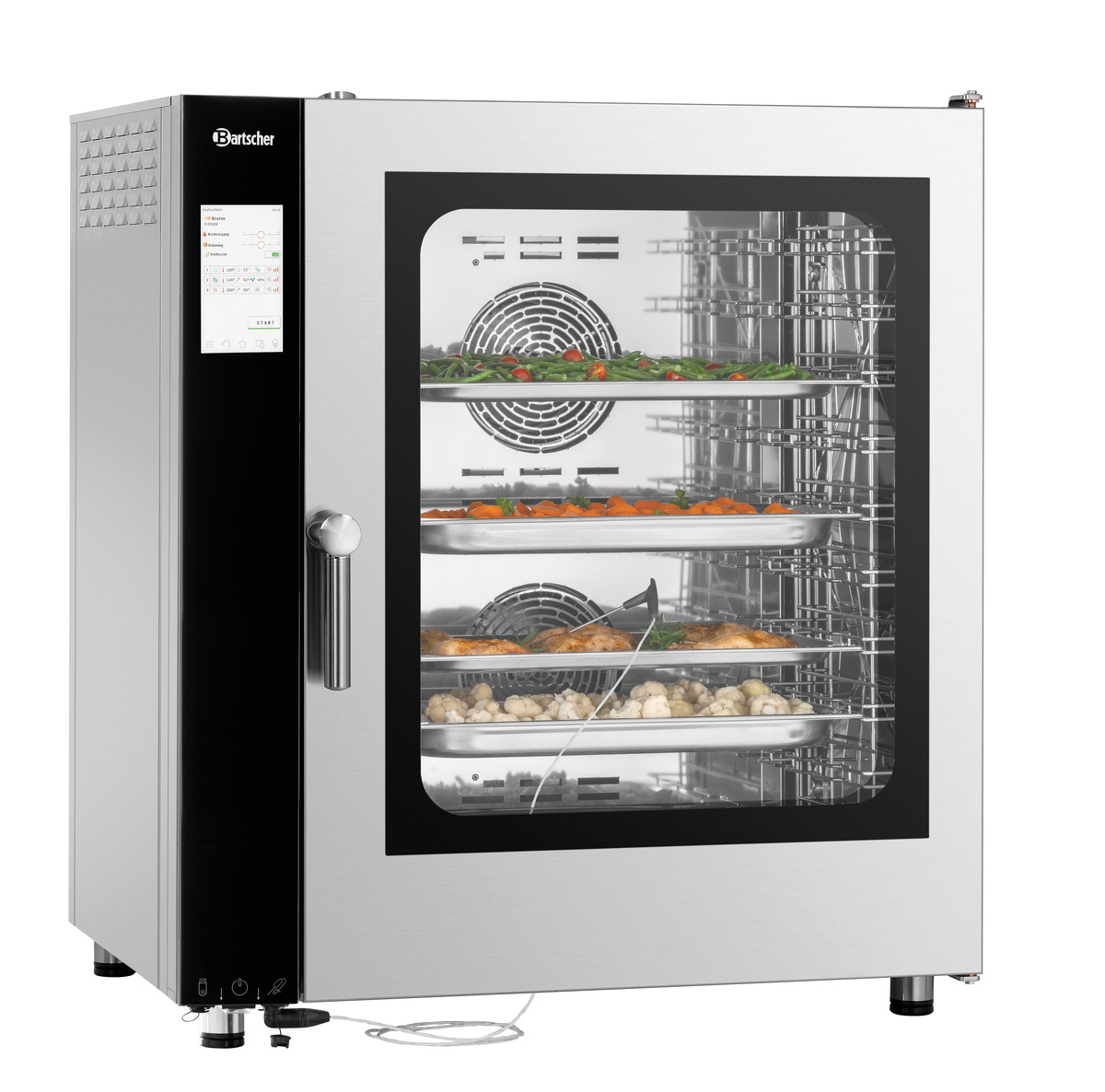 Piec konwekcyjno-parowy Silversteam2 10110DRS Bartscher