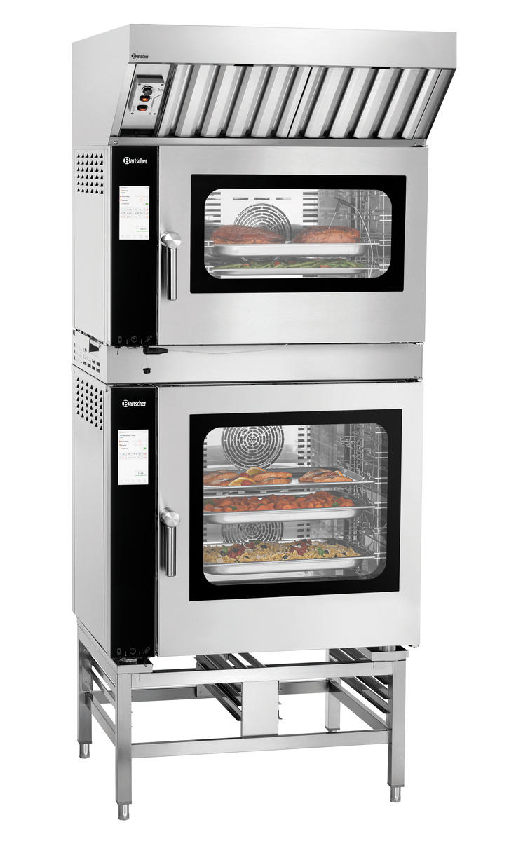 Okap kondensacyjny do pieców konkwecyjno-parowych Silversteam2 Bartscher