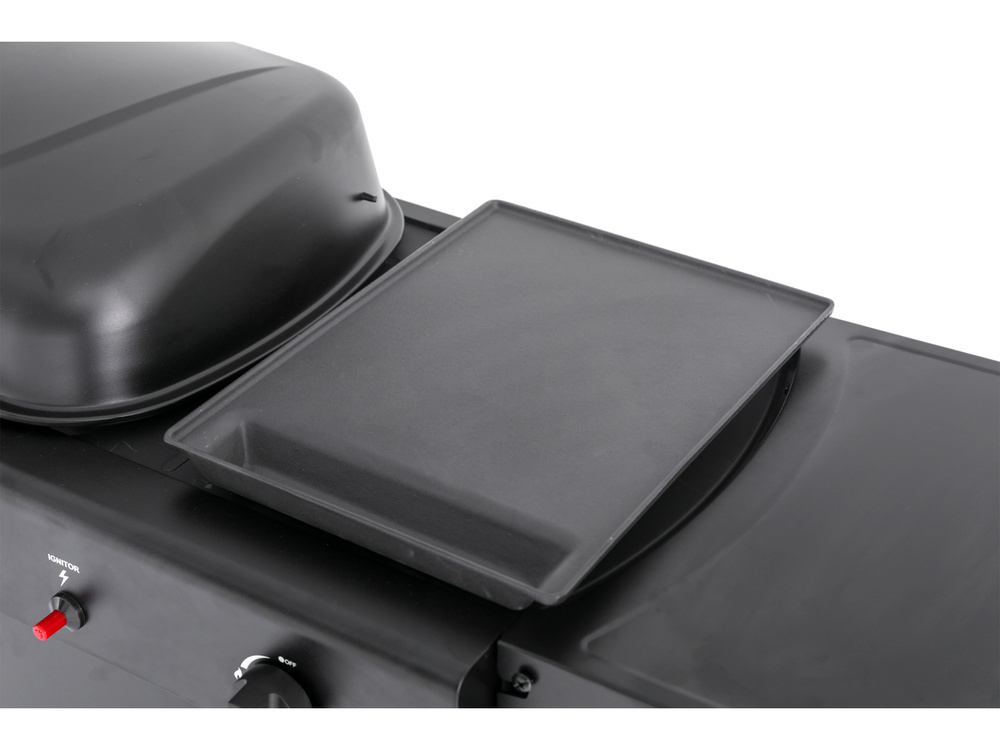 GRILL GAZOWY 2+2, 5KW, 3W1 YATO