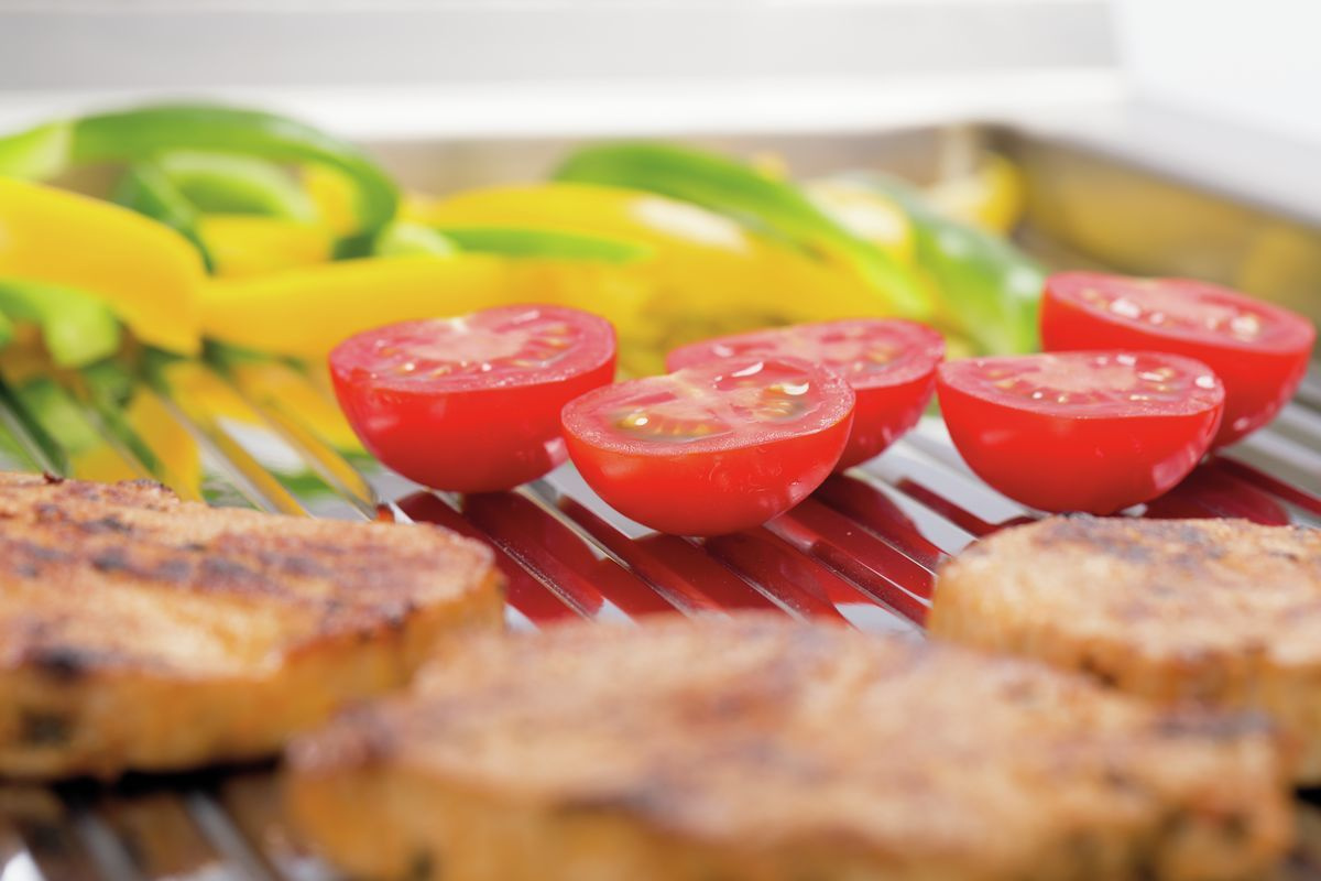 Płyta grillowa elektryczna 700, szer. 400, Ryflowana Bartscher