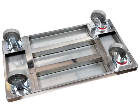 WÓZEK PLATFORMOWY SKŁADANY ZE STALI NIERDZEWNEJ YATO