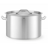 Garnek średni z pokrywką HENDI Budget Line 32L 400x(H)260mm