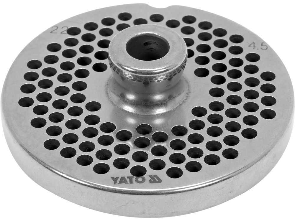 SITKO DO MASZYNKI DO MIELENIA MIĘSA ŚREDNICA OCZKA 4,5MM DO YG-03235 Z TULEJĄ YATO