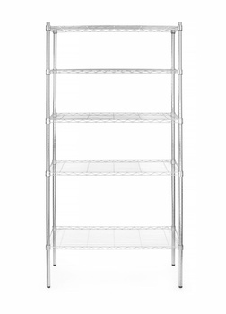 Regał z 5 półkami HENDI chromowany chromowany 910x455x(H)1830mm
