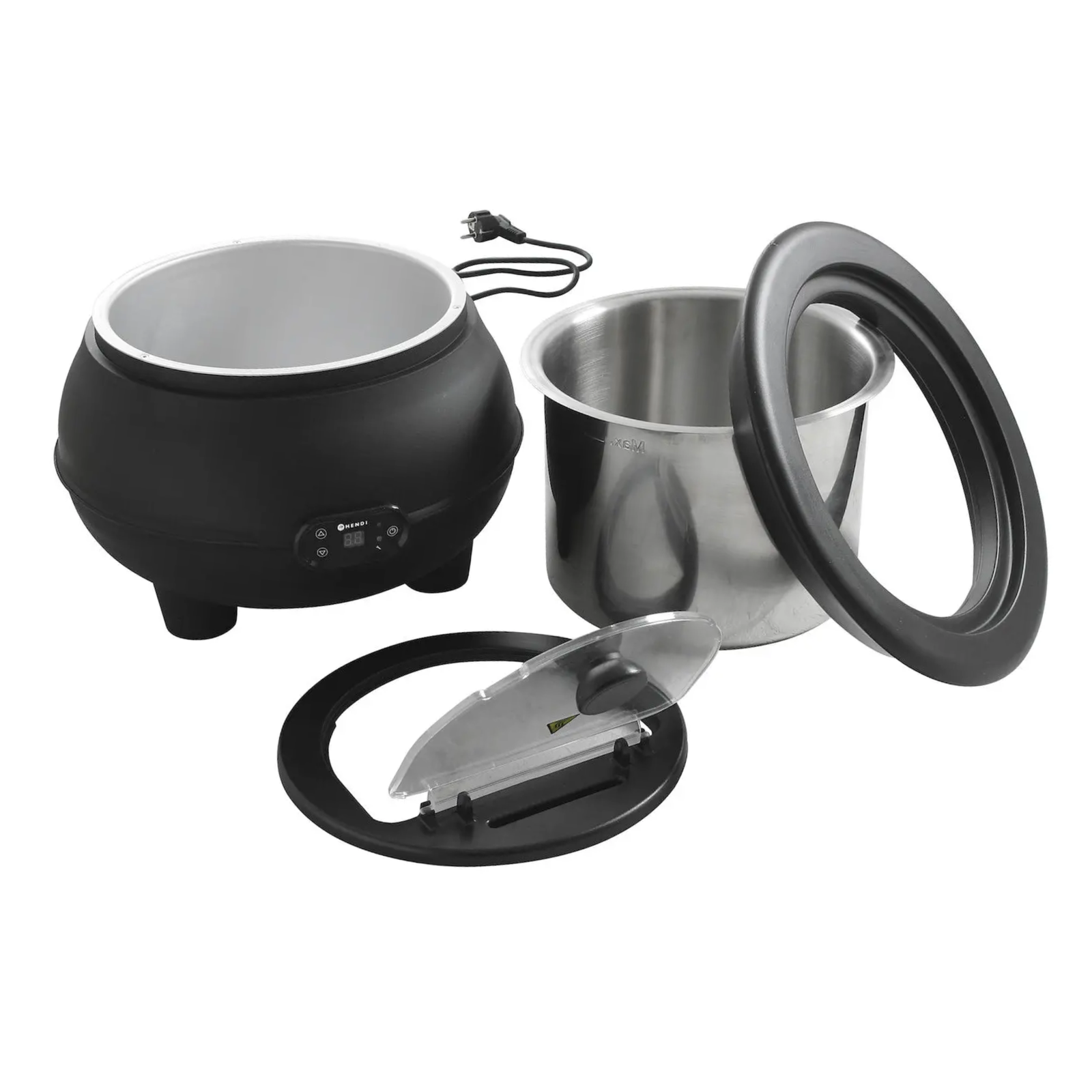 Kociołek do zupy HENDI 8L, 450W 370x(H)316mm