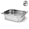 POJEMNIK GASTRONOMICZNY ZE STALI NIERDZEWNEJ GN 1/2 100MM 7L YATO