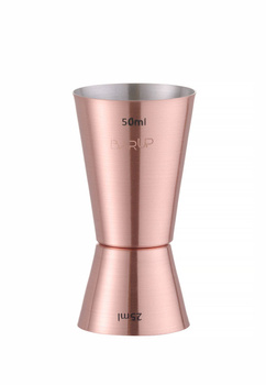 Jigger - miarka barmańska 25/50 ml Bar up miedziany ø42x(H)86mm