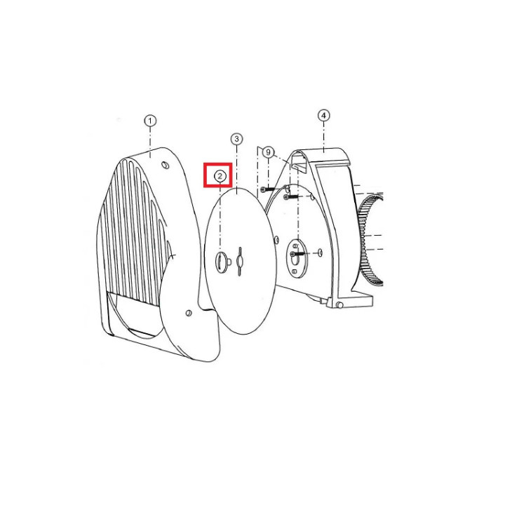 Śruba mocująca ostrze noży TANDIR 100 120 140