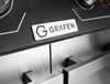 Kuchnia elektryczna gastronomiczna 4 pola okrągłe z szafką | GRAFEN | Linia PERFECTA GREC4C