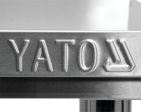 STÓŁ CENTRALNY SKŁADANY Z PÓŁKĄ 1400×700×H850MM YATO