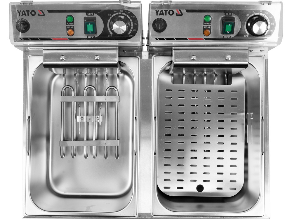 FRYTOWNICA 2-KOMOROWA 2X11,5L 2X5KW YATO