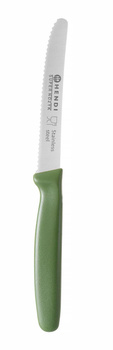 Nóż uniwersalny HENDI ząbkowany zielony (L)220mm
