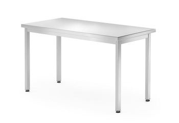 Stół centralny bez półki - skręcany głębokość 600 mm HENDI Kitchen Line 1200x600x(H)850mm