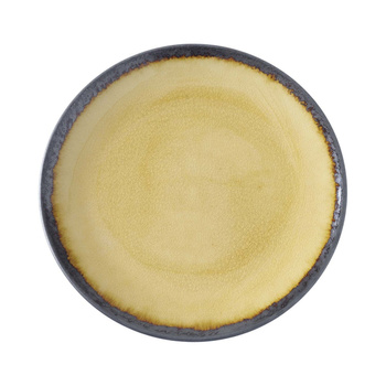 Talerz płytki Topaz Fine Dine żółty