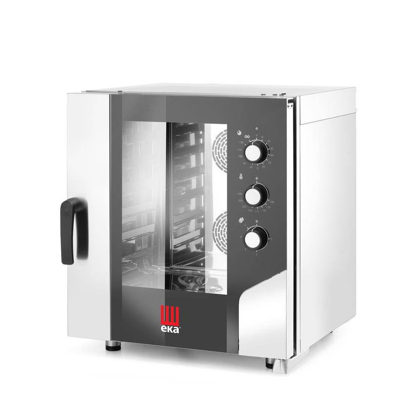 Piec konwekcyjno-parowy elektryczny 7× GN 1/1 | 10400 W | 400V | sterowanie elektromechaniczne | Tecnoeka Millennial Smart Gastro