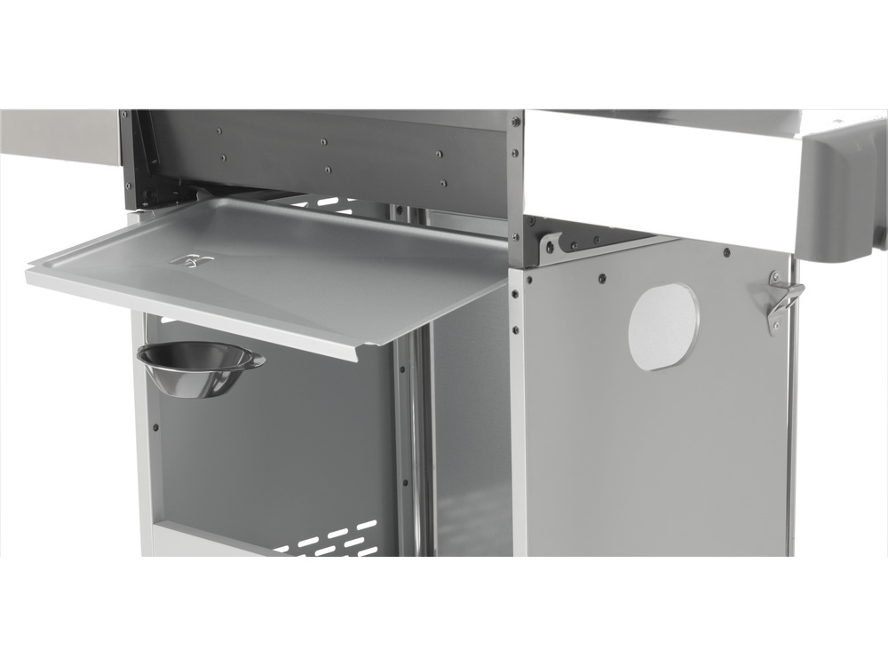 GRILL GAZOWY 3+1 STAL NIERDZEWNA 11,5KW, Z SZYBĄ YATO