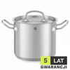 Garnek wysoki z pokrywką HENDI Kitchen Line 2,8L 160x(H)140mm