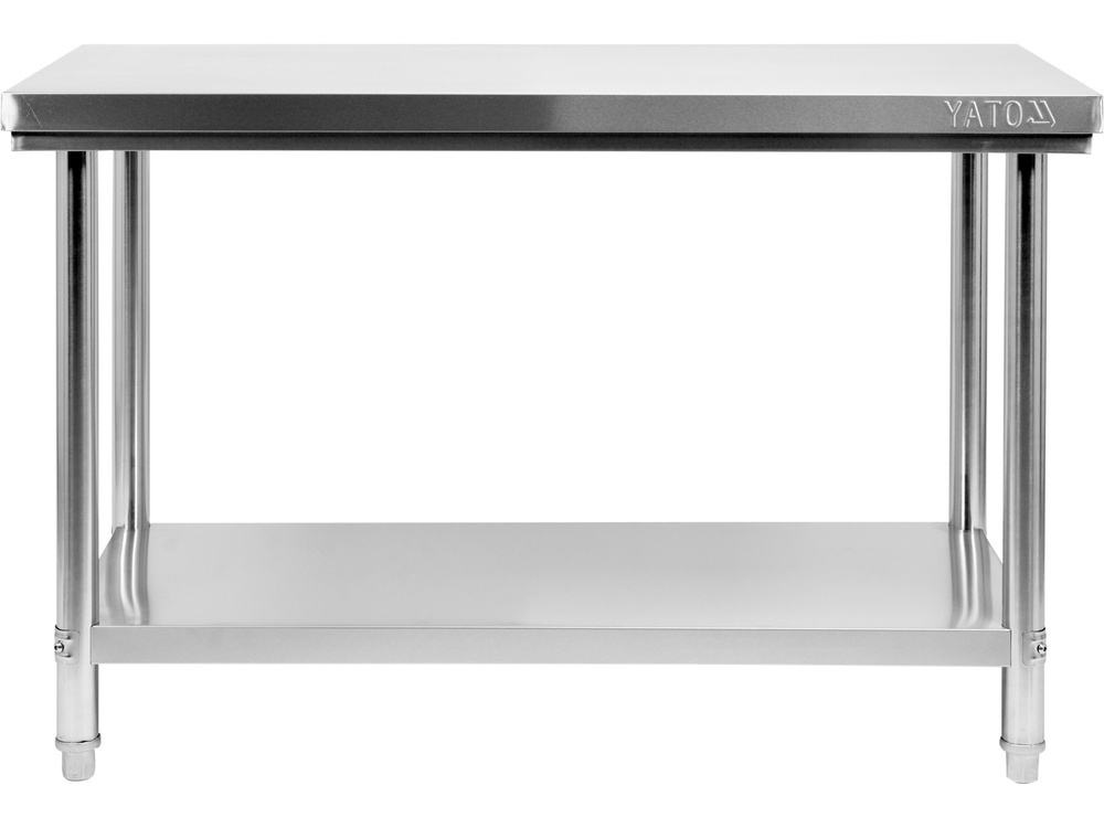 STÓŁ CENTRALNY SKŁADANY Z PÓŁKĄ 1400×700×H850MM YATO