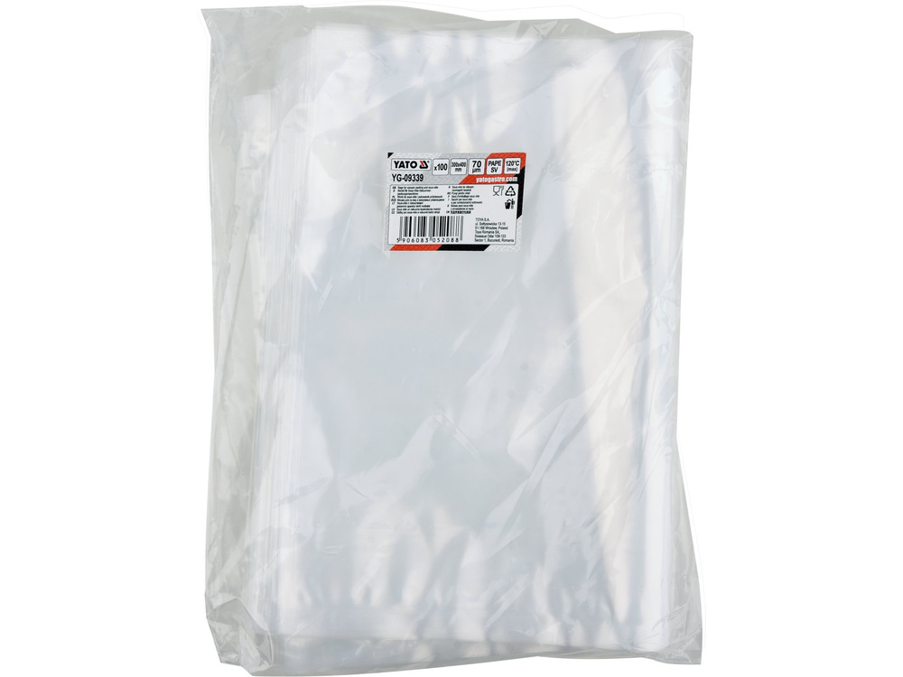 WORKI DO SOUS-VIDE I PAKOWAREK KOMOROWYCH 300X400 70UM PAPE SV, 100SZT YATO