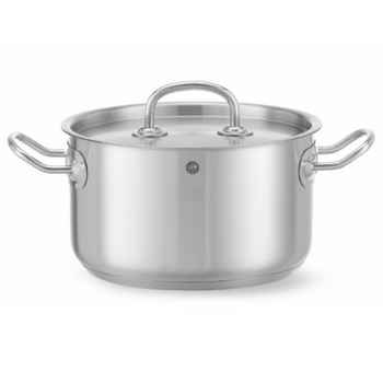 Garnek średni z pokrywką HENDI Kitchen Line 3,5L 200x(H)115mm