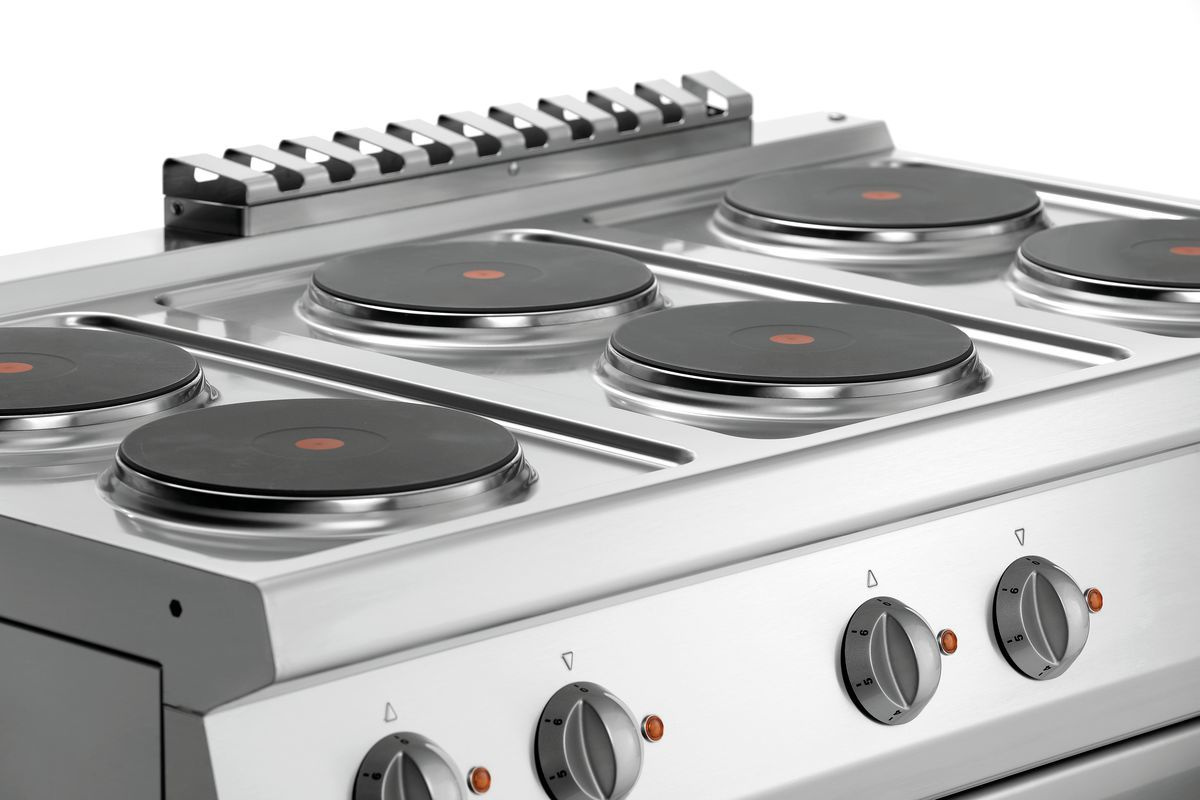 Kuchnia elektryczna 6-palnikowa 700, B1200, EBO Bartscher