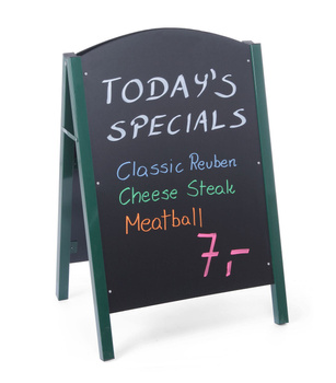 Tablica wolnostojąca HENDI 700x500x(H)1100mm