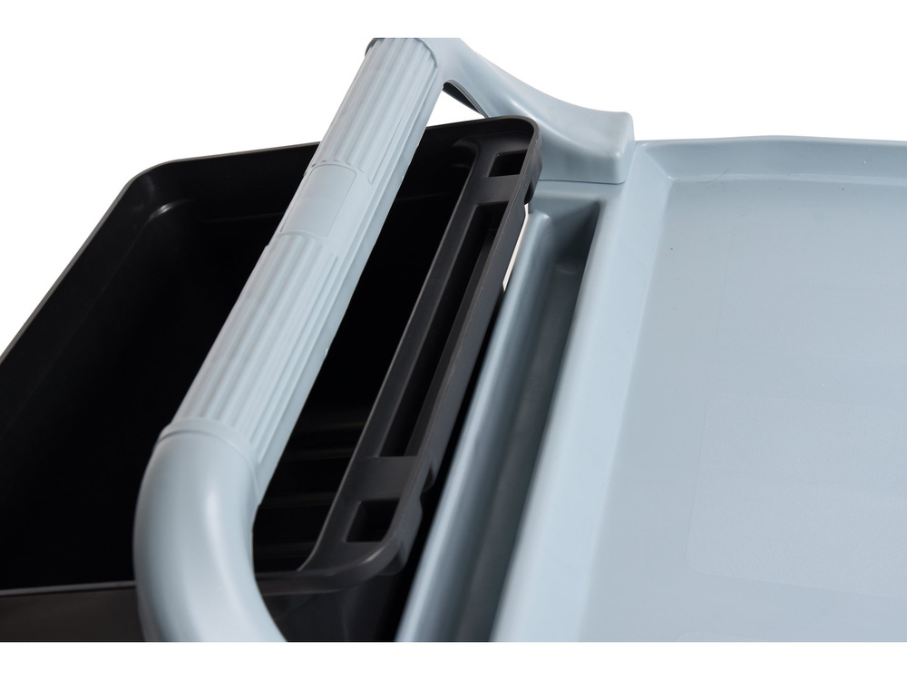 POJEMNIK DO WÓZKA CZARNY PP 33,5X23,1X44,5CM YATO