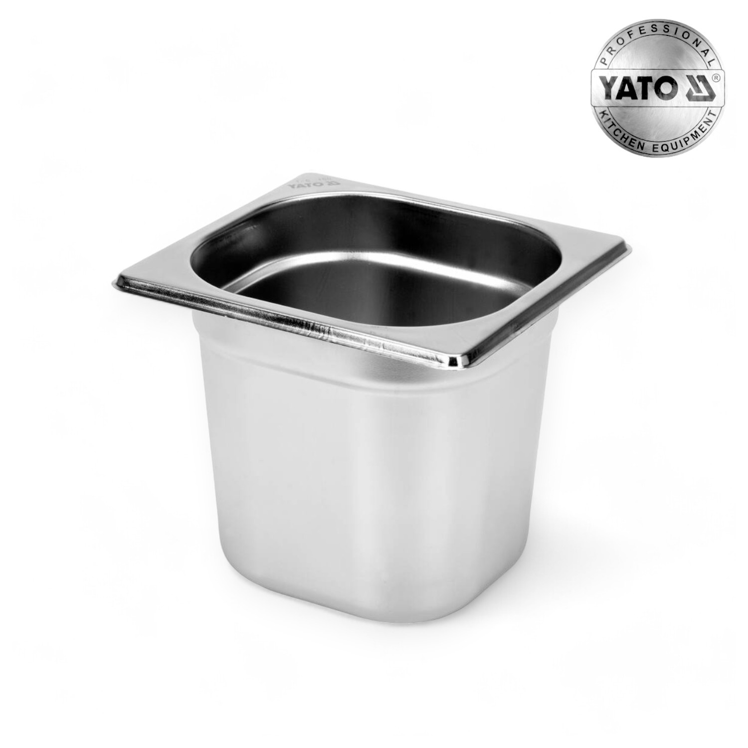 POJEMNIK GASTRONOMICZNY ZE STALI NIERDZEWNEJ GN 1/6 150MM 2,5L YATO