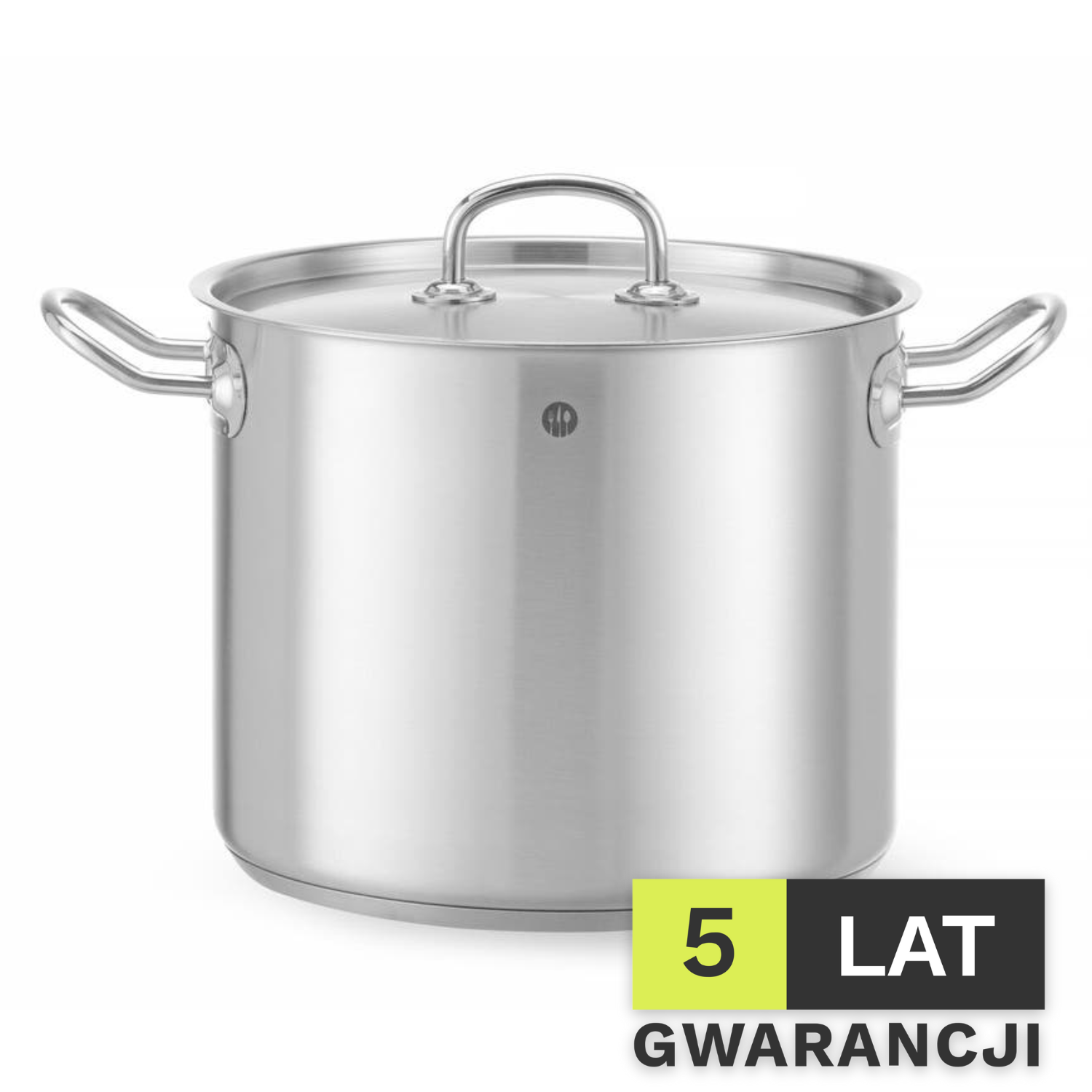 Garnek wysoki z pokrywką HENDI Kitchen Line 9L 240x(H)200mm