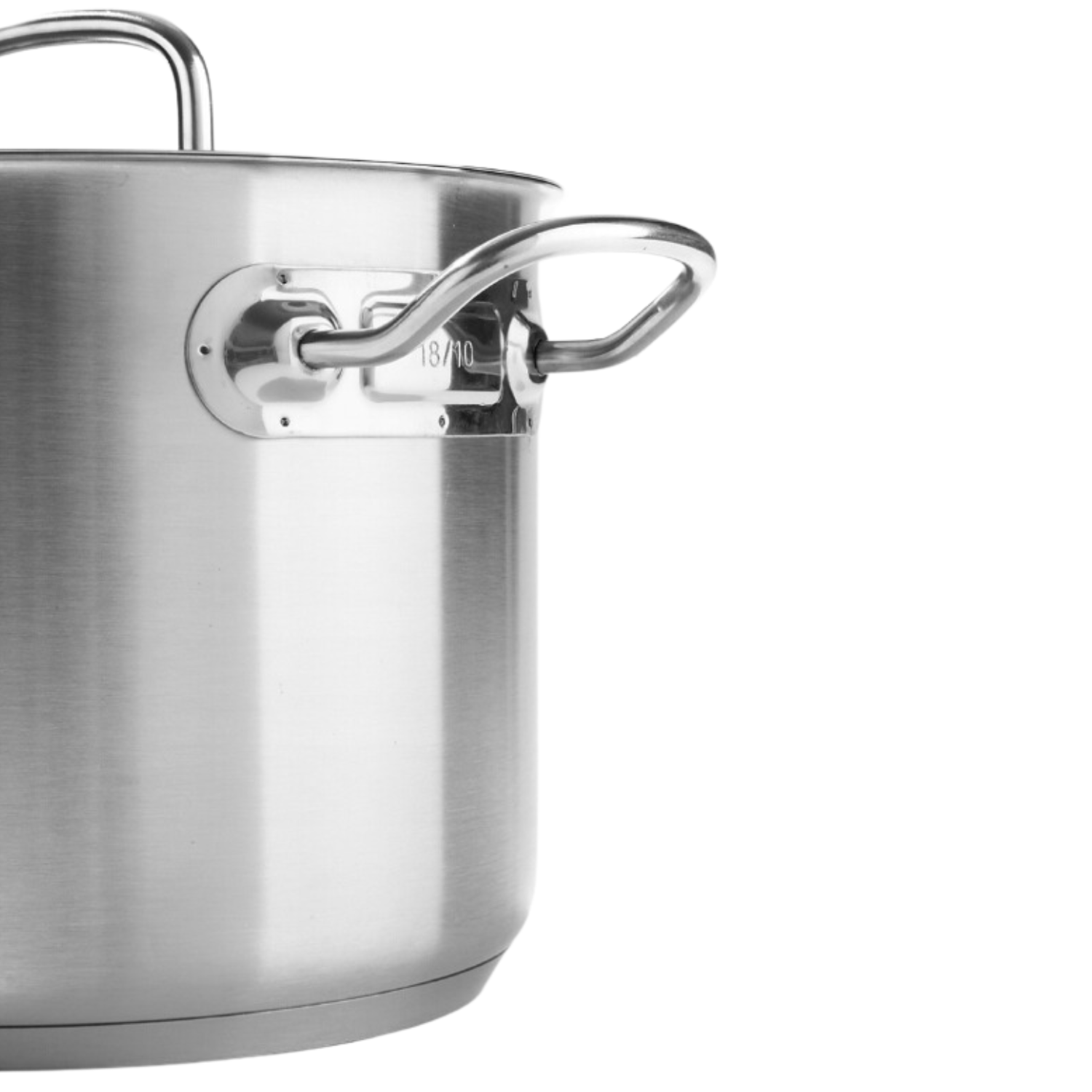 Garnek średni z pokrywką HENDI Profi Line 7L 240x(H)150mm