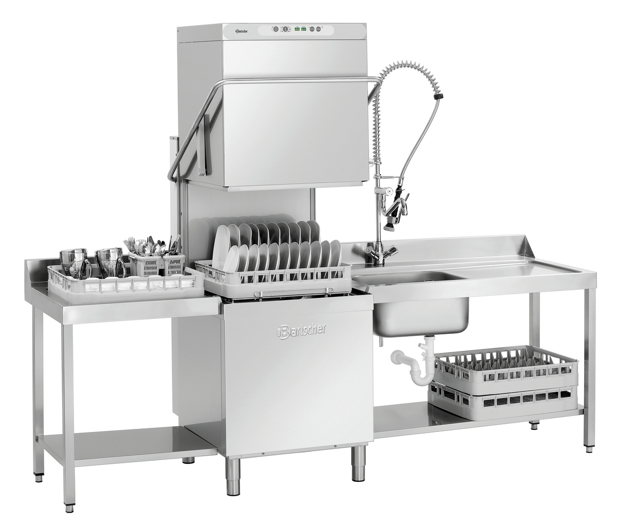 Zmywarka przelotowa DS 600 LPR Bartscher