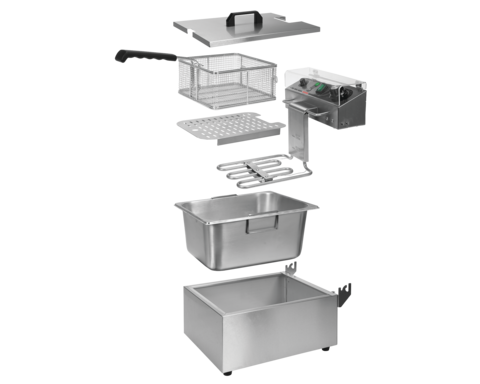 FRYTOWNICA 1-KOMOROWA 3,5L 2KW YATO