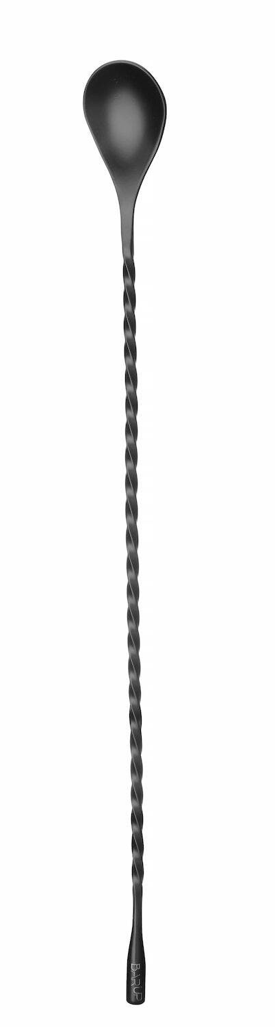 Łyżka barmańska Bar up czarny 385x35mm