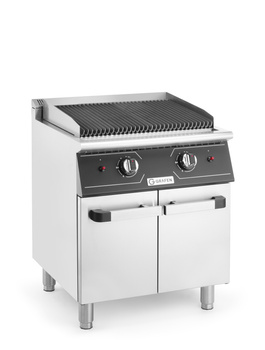 Grill gazowy z lawą wulkaniczną z szafką | GRAFEN | Linia PERFECTA GRLG2C