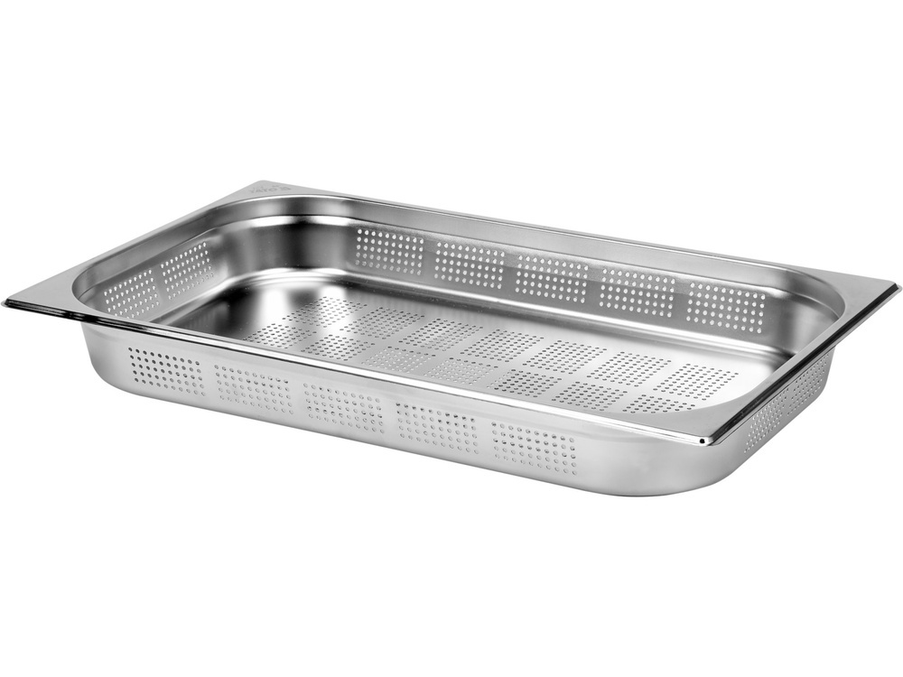 POJEMNIK GASTRONOMICZNY PERFOROWANY ZE STALI NIERDZEWNEJ GN 1/1 65MM 8,5L YATO
