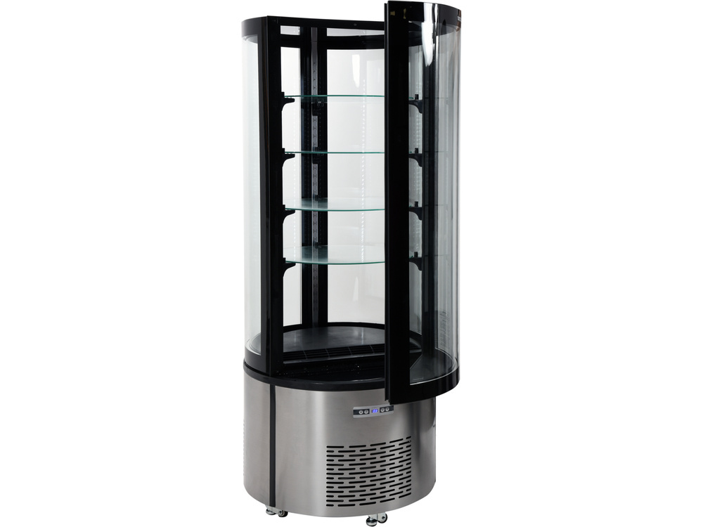 WITRYNA CHŁODNICZA 400L 68X68X175 CZARNA YATO