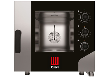 Piec konwekcyjno-parowy z pompką cateringową elektryczny 5× GN 1/1 | 7800 W | 400V | sterowanie elektromechaniczne | Tecnoeka Millennial Smart Gastro