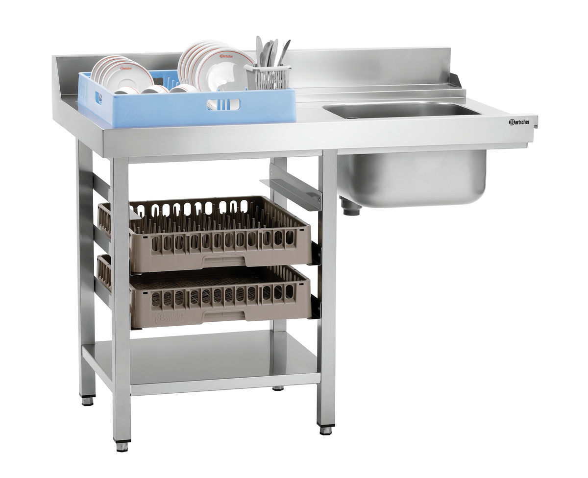 Stół ze zlewem i otworem na odpady DS-LI1B SKE Bartscher
